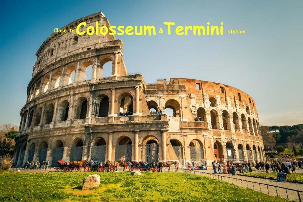 Termini Colosseum Apartment Roma Esterno foto